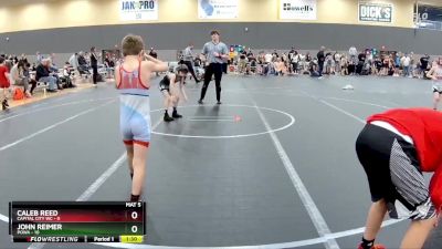 56 lbs Round 3 - John Reimer, POWA vs Caleb Reed, Capital City WC