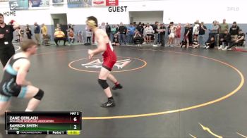 165 lbs Quarterfinal - Zane Gerlach, Avalanche Wrestling Association vs Samson Smith, Alaska