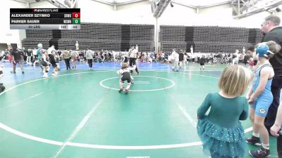 50 lbs Rr Rnd 9 - Alexander Szymko, South Side K3 vs Parker Sauer, Wrecking Crew Wrestling Academy