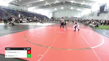 116 lbs Consolation - Isabella Timmerman, Stout Wrestling Academy vs Melanie Cabrera, Unaffilated