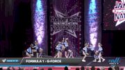 Formula 1 - G-FORCE [2022 L1 Youth - Small - A Day 1] 2022 JAMfest Cheer Super Nationals