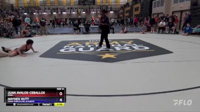 132 lbs Champ. Round 1 - Juan Avalos-Ceballos, Iowa vs Hayden Hutt, Moen Wrestling Academy