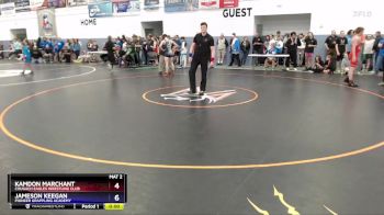 144 lbs Cons. Round 3 - Kamdon Marchant, Chugach Eagles Wrestling Club vs Jameson Keegan, Pioneer Grappling Academy