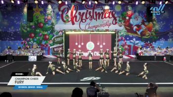 Champion Cheer - Fury [2024 L4 Senior - Small] 2024 Spirit Celebration Christmas Grand Nationals