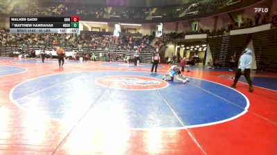 80 lbs Quarterfinal - Walker Gadd, Grindhouse Wrestling vs Matthew Hanrahan, Woodstock City Wrestling