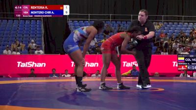 68 kg Bronze - Alexandria Glaude, USA vs Nicoll Parrado, COL