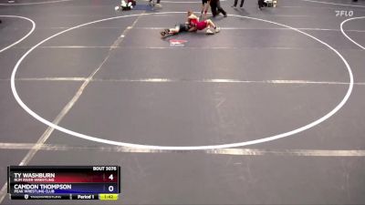 86 lbs Cons. Semi - Ty Washburn, Rum River Wrestling vs Camdon Thompson, Peak Wrestling Club