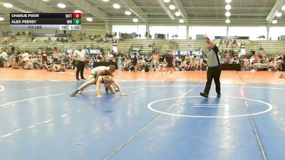 170 lbs Rr Rnd 2 - Charlie Poor, BattleHawks - HSB vs Alex Peevey, Invicta Wrestling Academy - HSB