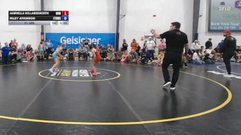 31 lbs Rr Rnd 7 - Aubriella Hollandsworth, Ohio Goons - W vs Riley Atkinson, CT Whale - W