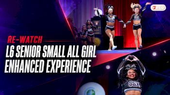 Re-Watch The L6 Senior Small Division Finals From The 2026 Cheerleading Worlds Through Our Exclusive Enhanced Experience!