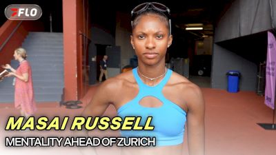 Masai Russell On Her Mentality: "I'm Going to Get It Done Regardless" | Zurich Diamond League 2026