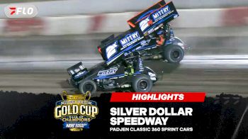 Highlights | HLR Gold Cup Padjen Classic 360 Sprints at Silver Dollar Speedway