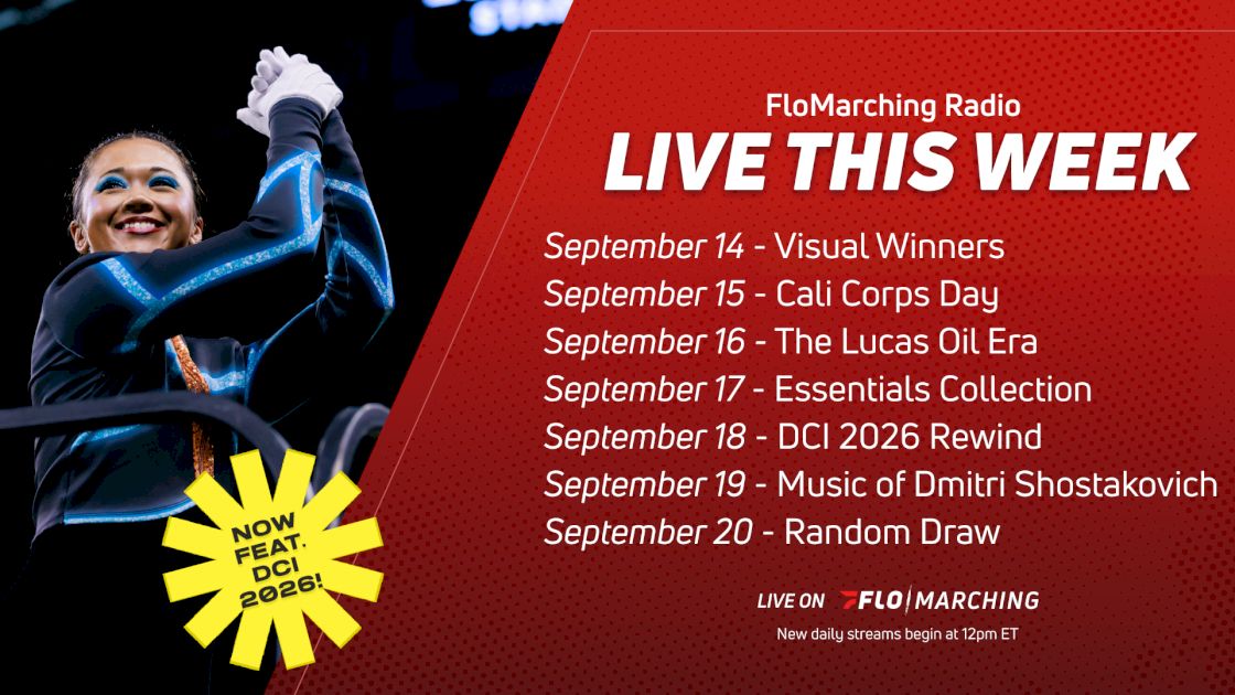 What's Playing on FloMarching Radio This Week, Sept. 14-20