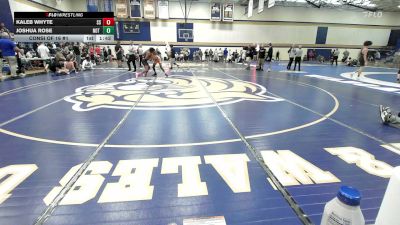120 lbs Consi Of 16 #1 - Kaleb Whyte, South Side Wrestling Club vs Joshua Rose, Not Listed