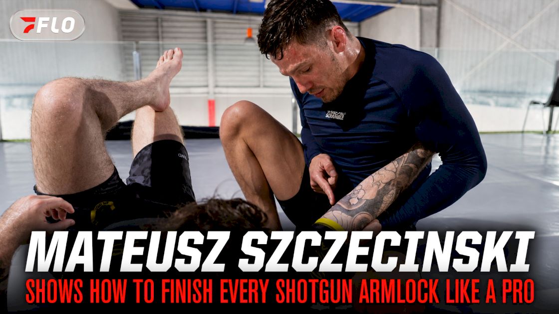 Mateusz Szczeciński Shows How To Finish The Shotgun Armlock