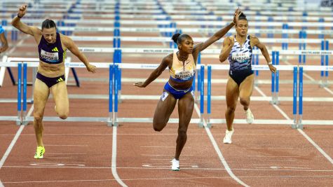 WORLD RECORD!! Masai Russell BLASTS Women's 100m Hurdles Record in Zurich Diamond League