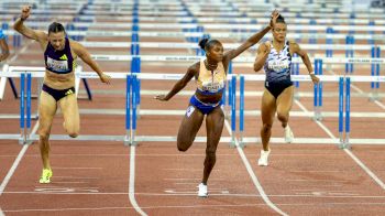 WORLD RECORD!! Masai Russell BLASTS Women's 100m Hurdles Record in Zurich Diamond League