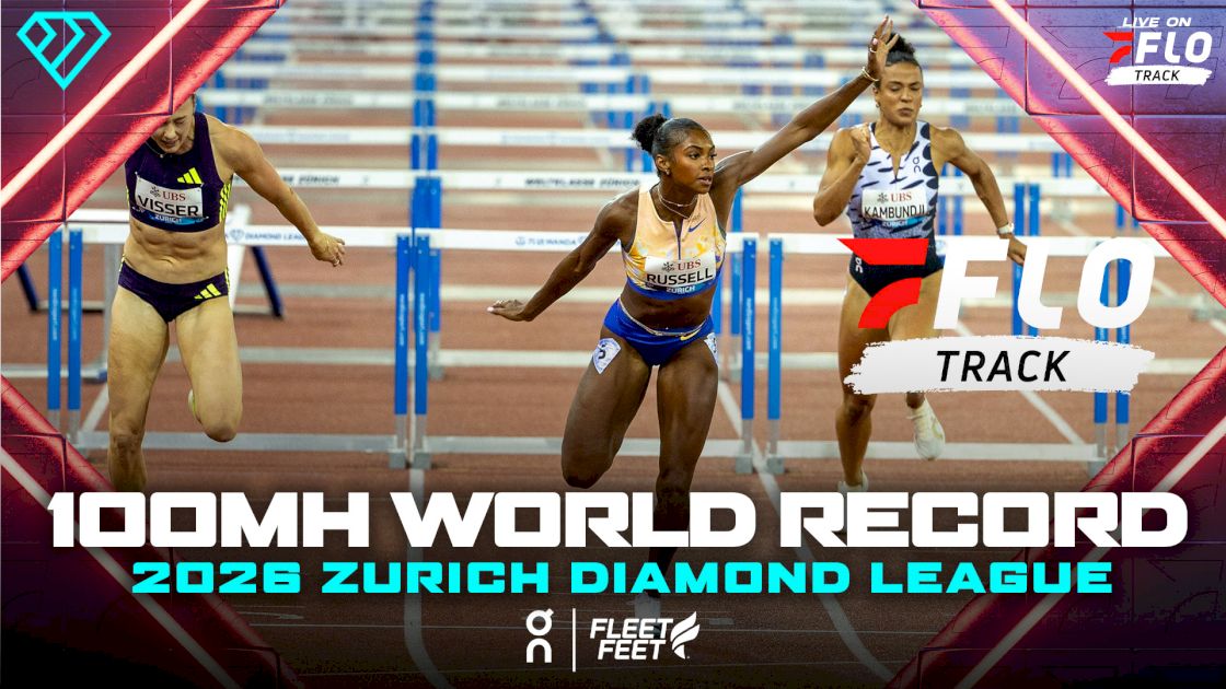 WORLD RECORD!! Masai Russell BLASTS 100mH Record in Zurich