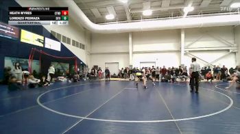 165 lbs Quarterfinal - Lorenzo Pedraza, Skyview ID vs Heath Myres, Cottonwood