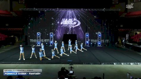 Formula Cheer - FANTASY [2026 L1.1 Youth - PREP] 2026 The U.S. Finals Chicago