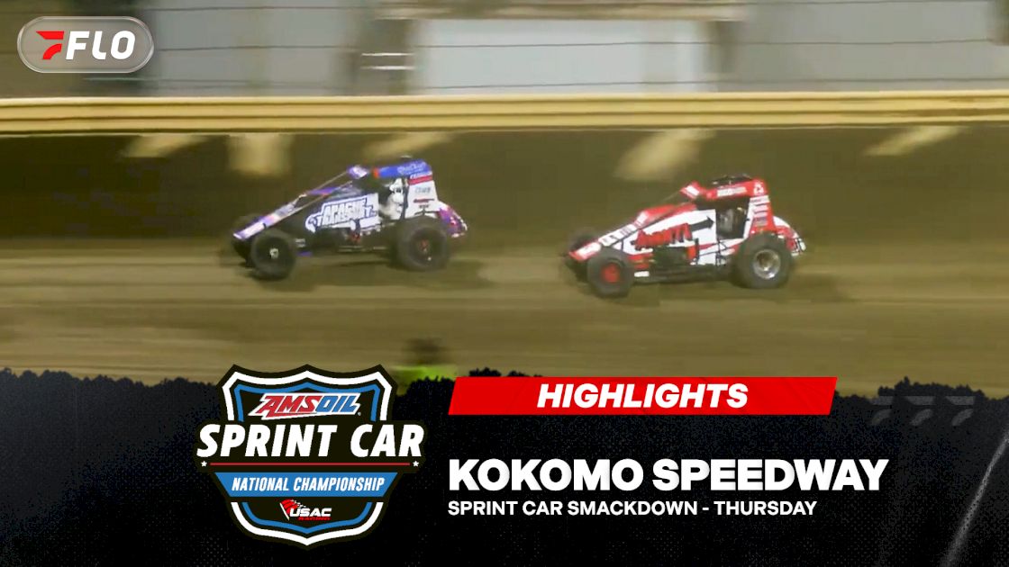 Highlights: USAC Sprint Car Smackdown Thursday at Kokmo