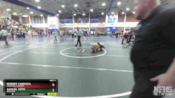 126 lbs Cons. Round 3 - Samuel Soto, Barstow vs Robert Cardoza, Excelsior Charter