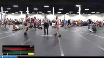 106 lbs Placement (4 Team) - Caleb Gibson, Noke RTC vs Mason Mangialino, Junior Terps