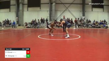 285 lbs Consolation - Davyn Peterson, Springfield Tech vs Mathew Angelov, Centenary