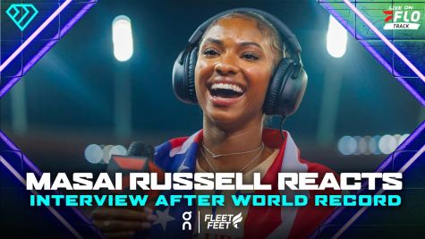 Masai Russell CELEBRATES 100mH WORLD RECORD With The Athlete's Lounge | Zurich Diamond League 2026