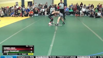 70 9U Quarterfinal - Kaden Frankfurt, DC Elite vs Korbin Jabas, New Prague Wrestling