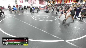 190 lbs Quarterfinal - Adrian Estrada, Warren vs Eugene Escalona Henderson, La Mirada