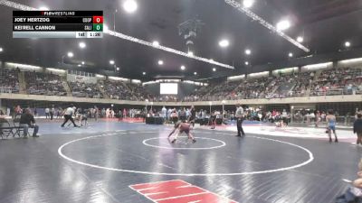 90 lbs Round Of 16 - Joey Hertzog, Coopersburg vs Kei'rell Cannon, Salisbury