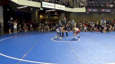 63 lbs Champ. Rd Of 16 - Grayson LaGrow, Massa's Maniacs vs Calvert Farringer, The Best Wrestler