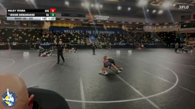 135 lbs Champ. Round 1 - Jessie Demarasse, Milton vs Haley Togba, Ankeny