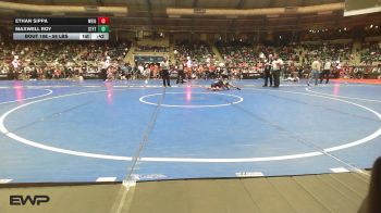 58 lbs Consi Of 16 #2 - Ethan Sippa, Weigh In Club vs Maxwell Roy, Standfast