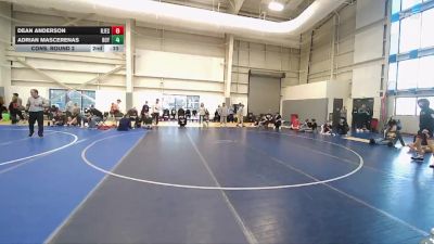 98 lbs Cons. Round 2 - Dean Anderson, Regis Jesuit HS vs Adrian Mascerenas, Roy