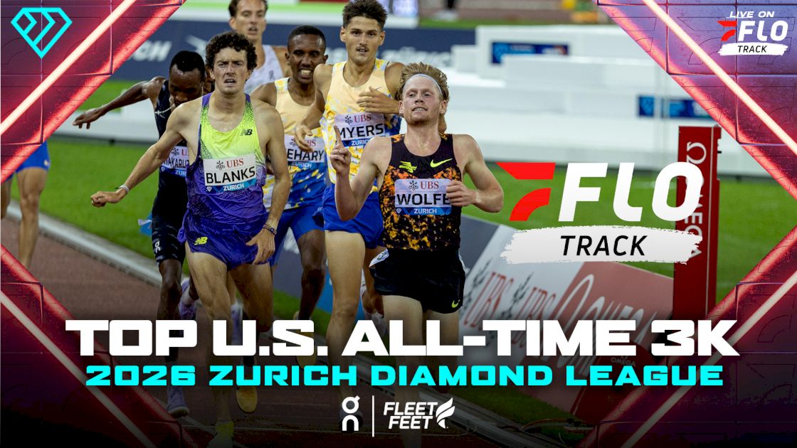 Parker Wolfe Runs Top 3 US All-Time Mark in Zürich Men's 3k