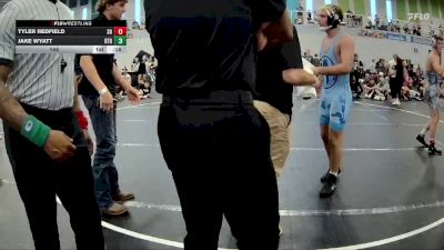 144 lbs Round 2 (4 Team) - Tyler Redfield, Spec Ops vs Jake Wyatt, Beebe Trained Blue