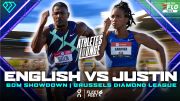 English Gardner, Justin Gatlin Set To Race 60m On Athlete's Lounge
