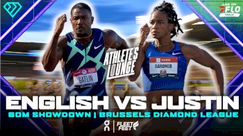 English Gardner, Justin Gatlin Set To Race 60m On Athlete's Lounge