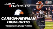 Tiffin vs Carson-Newman Football | D2 Football Highlights