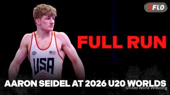 Every Aaron Seidel match at the 2026 U20 World Wrestling Championships