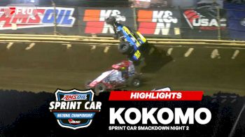 Highlights | 2026 USAC Sprint Car Smackdown Friday at Kokomo Speedway