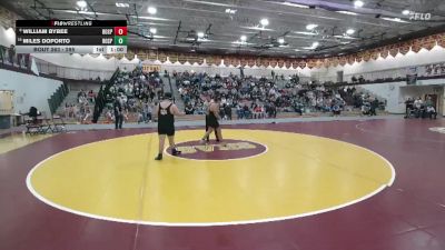 285 lbs Cons. Round 3 - Miles Doporto, Rock Springs vs William Bybee, Rock Springs