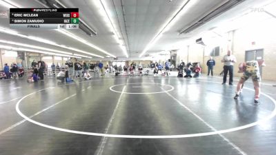 152 lbs Final - Eric McLean, Webster vs Simon Zamudio, Hazelton