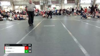 130 lbs Round 2 (8 Team) - Dustin Kohn, Ranger WC vs Mark Griggs, 84 Athletes