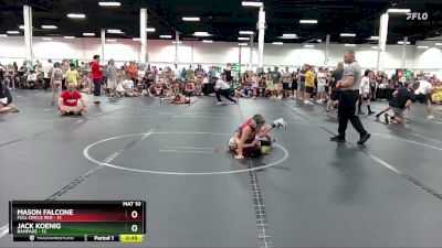 60 lbs Round 1 (4 Team) - Jack Koenig, Rampage vs Mason Falcone, Full Circle Red