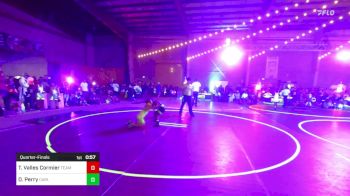 55 lbs Quarterfinal - True Liam Valles Cormier, Team Aggression vs Dristan Perry, Carlsbad Combat WC