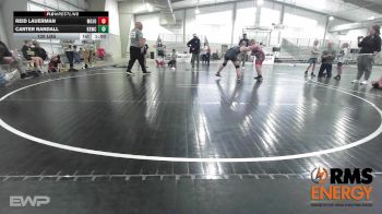 120 lbs Rr Rnd 1 - Reid Lauerman, Mojo Mulisha 12u vs Carter Randall, Keystone Kids Wrestling Club