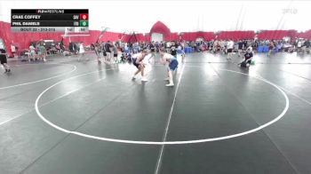 213-215 lbs Round 2 - Crae Coffey, Savannah-Maysville vs Phil Daniels, Illinois Top Dawgs